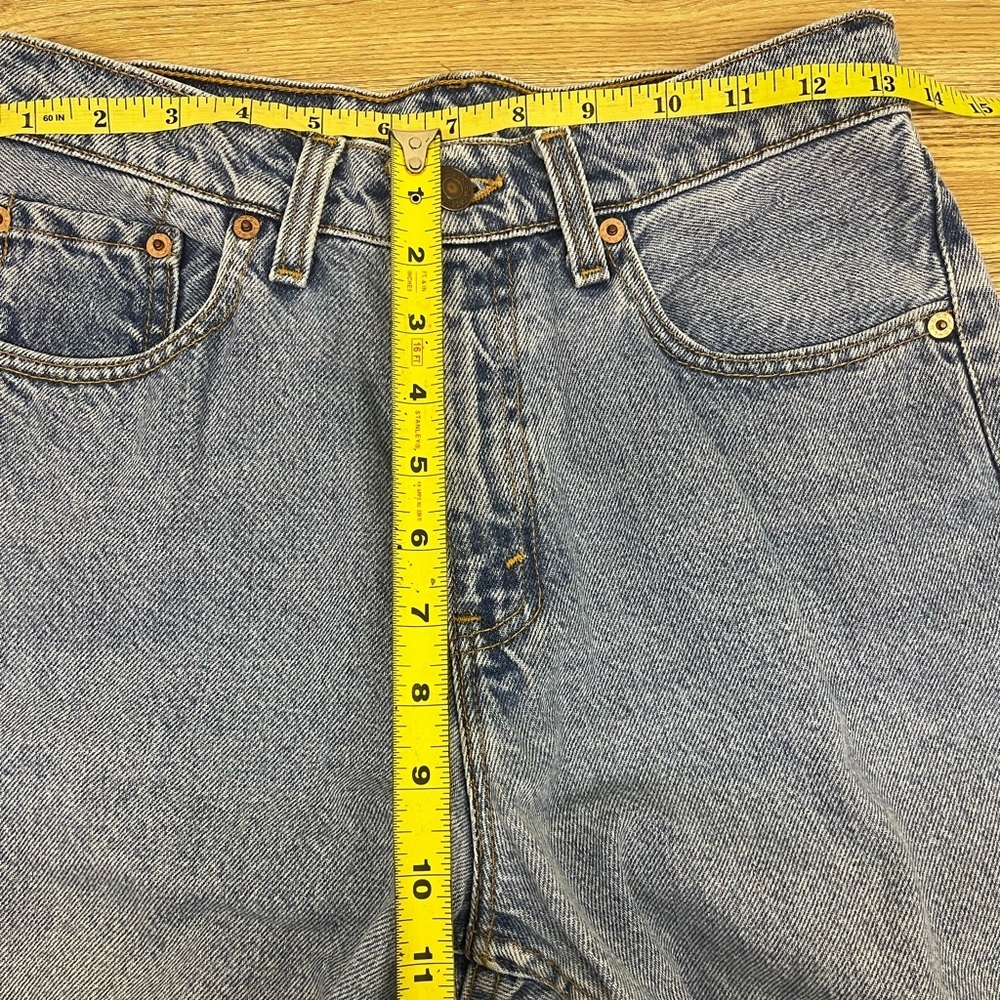 Vintage 90’s Levi's 560 High Rise Mom Loose Fit Straight Leg Jean 7 Med - Picture 8 of 11